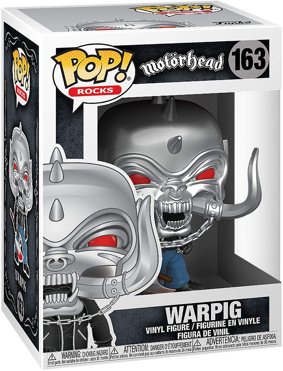 Warpig: Funk o Pop! Rocks Vinyl Figure Bundle with 1 Compatible 'ToysDiva' Graphic Protector (163-47006 - B)