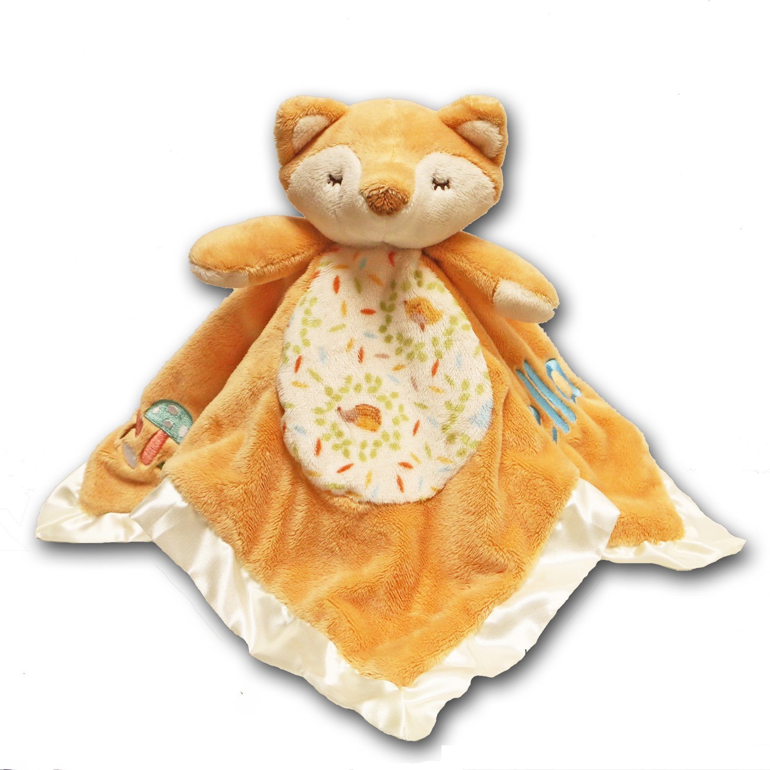 DouglasPersonalized Fox Lil Snugglers Baby Soft Snuggle Blanket with Name- 13 Inches