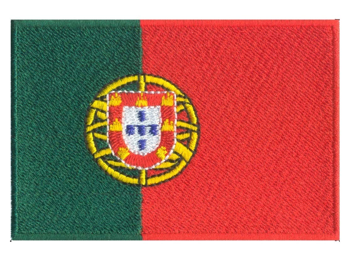 GenericModel Wear - Portugal Flag Embroidered Appliques Patches