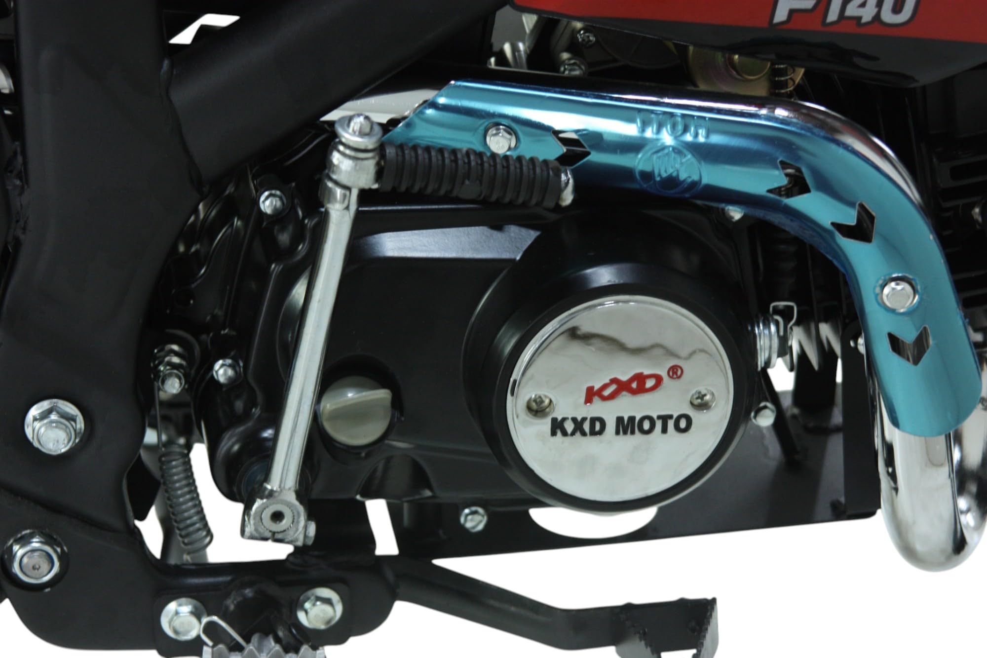 KXD 612 Adler 140CC 17″ 14″ Adler 140ccm Dirt Bike Cross Bike E&K Motor Bike mit Scheinwerfer Cross Bike Offroad-Power Motor 90 km/h Türkis