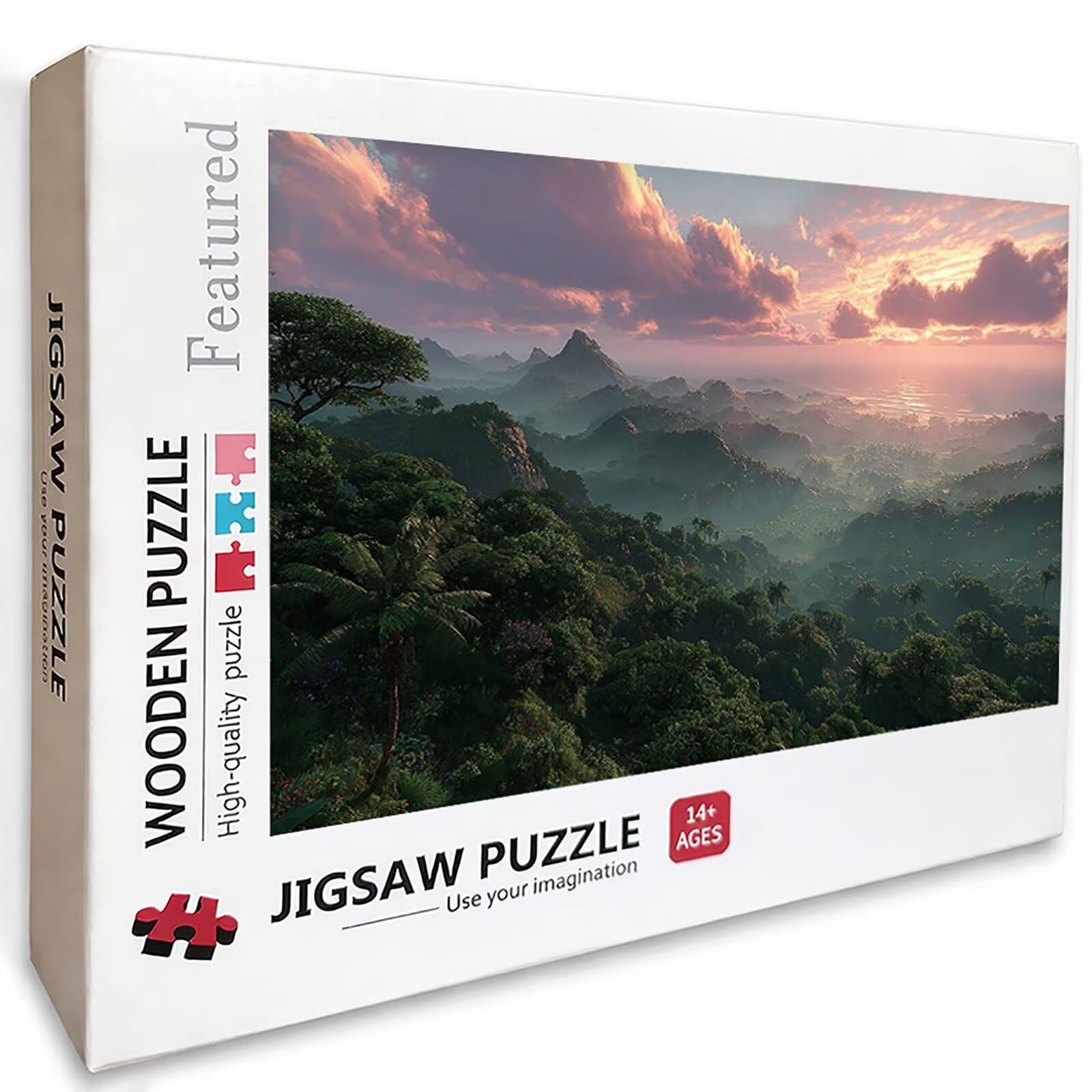 Puzzle 3000 elementów dla dorosłych roślin, drewniane puzzle 122 x 81 cm, dla mężczyzn kobiet starszych seniorów, części ściśle do siebie pasują, dekompresja, dekoracja ścienna, prezenty dla