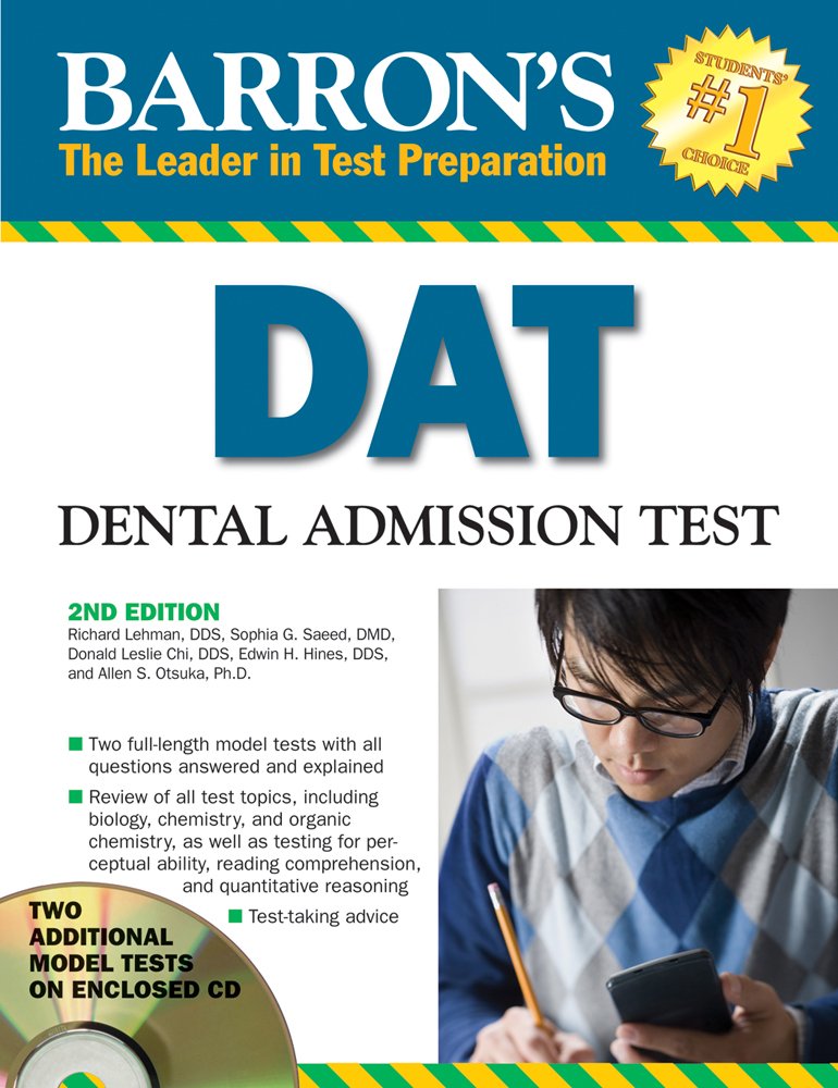 Barron's DAT: Dental Admissions Test: 9780764193842: Medicine & Health ...