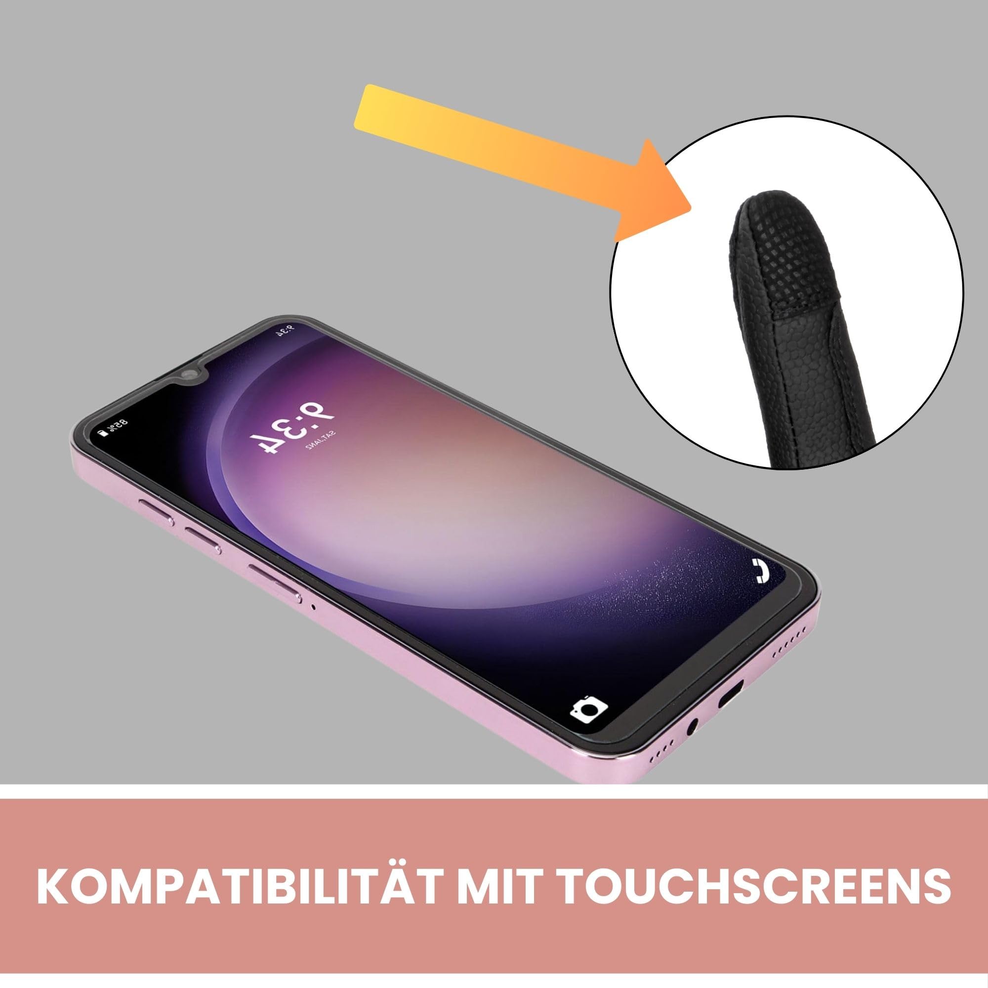 Damen Reithandschuhe mit Touchscreen Kompatibilität, Rutschfestem Grip & Elegantes Design - Perfekt für den Reitsport - für Frauen und Mädchen - Bali