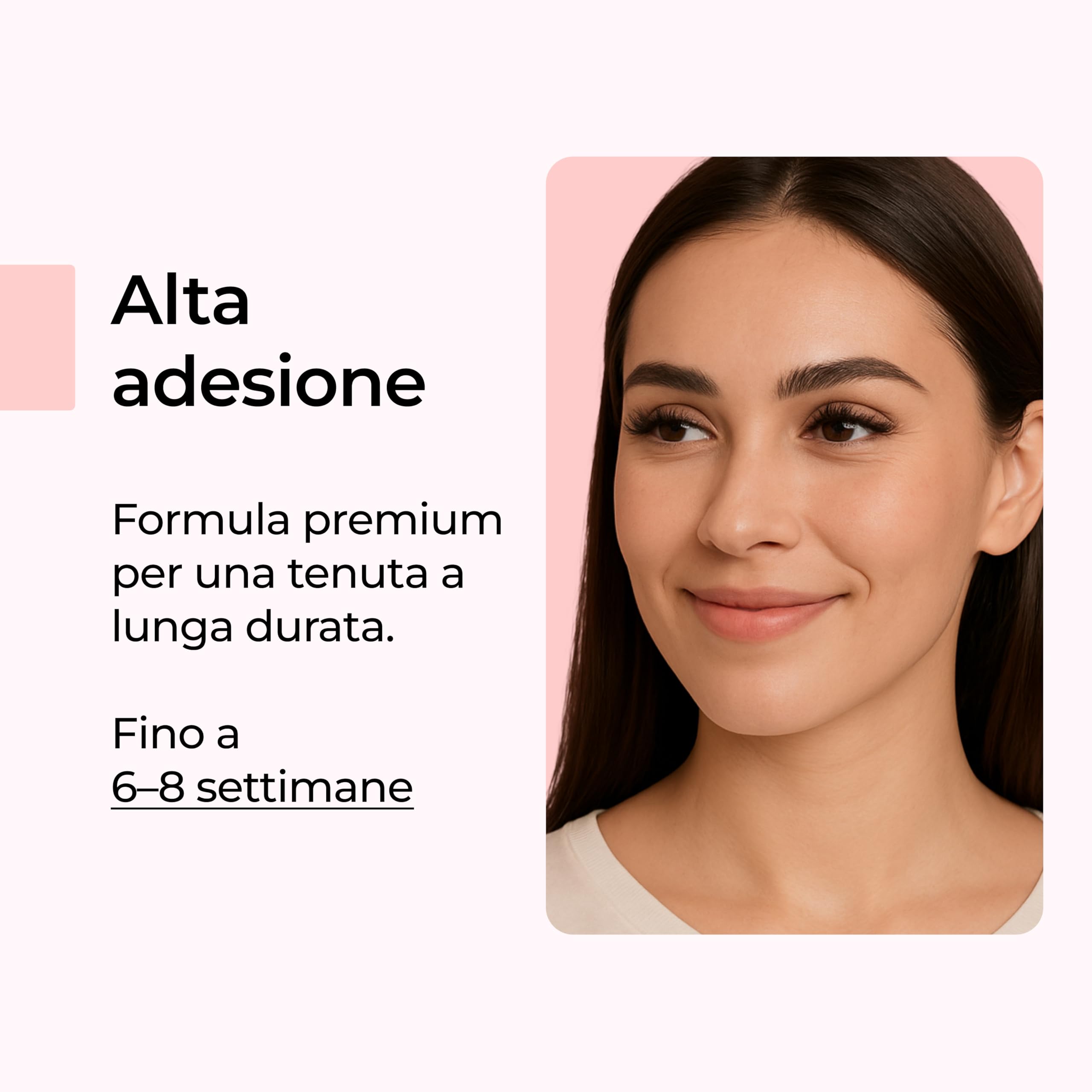 Una pausa in polvere – NoConstraint colla nera professionale ad asciugatura rapida 0,3 s – alta ritenzione estensione ciglia finte – senza vincoli né umidità né temperatura, consistenza leggera, fumo