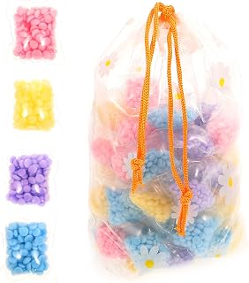 Operitacx 50 peças 6 g miçangas para aumento de fragrância contas para amaciantes de tecido para lavadora de banheiro perfume fresco (cores sortidas)