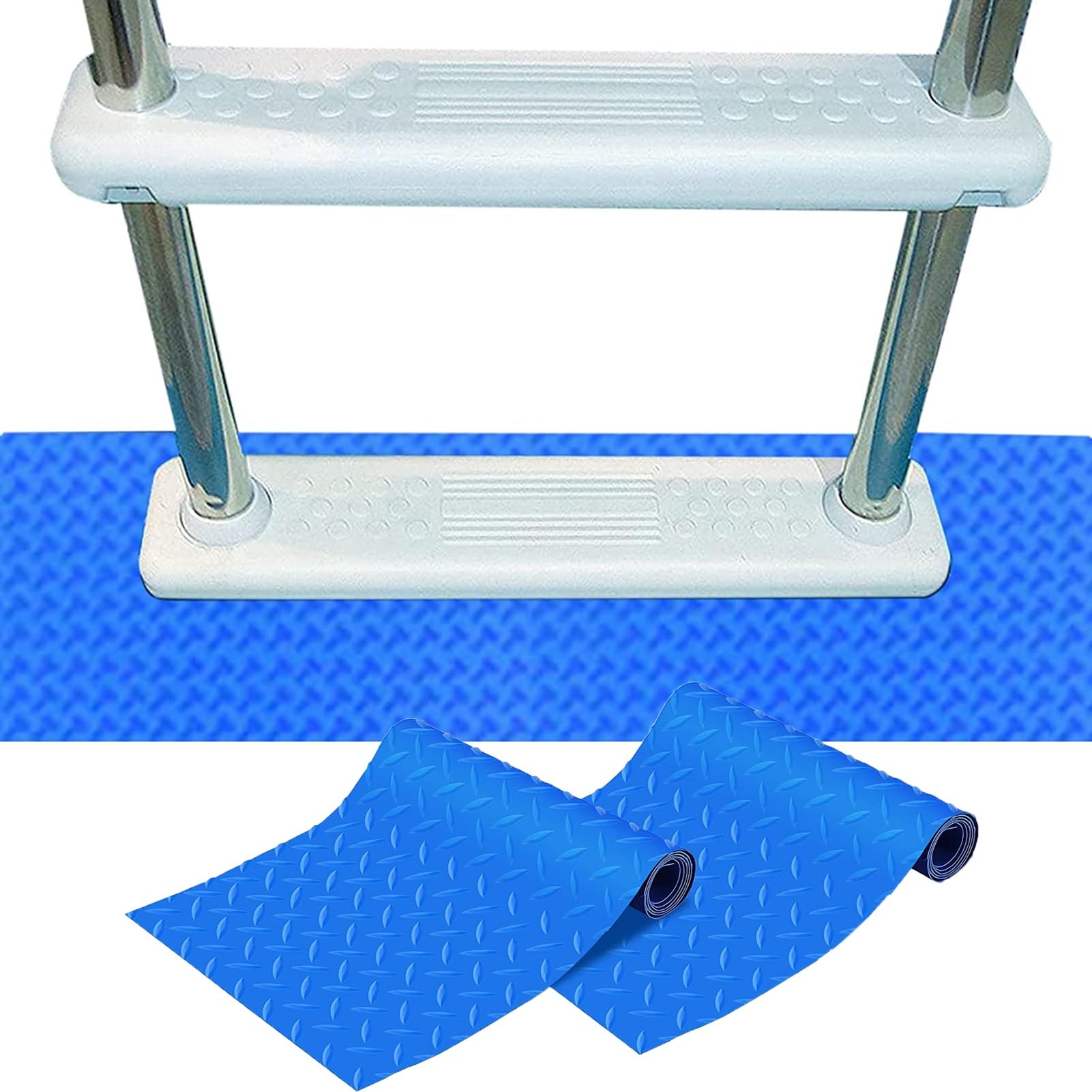 Tapis d'échelle pool : évitez les glissades et protégez le liner de piscine