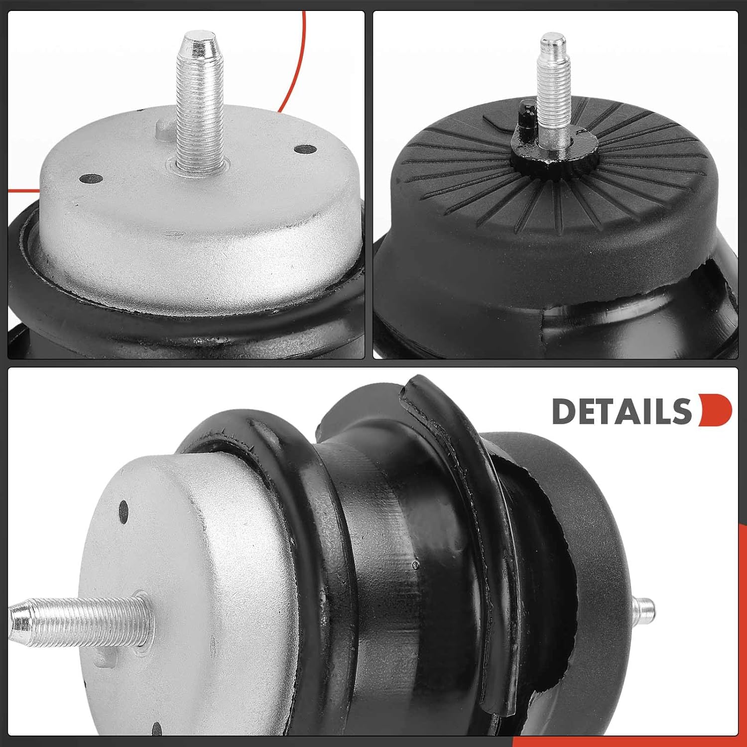 A-Premium Front Left or Right Engine Motor Mount Compatible with Infiniti G25 2011-2012, G35 2007-2008, M35 2009-2010, QX70 2014-2017, FX35 2009-2012, FX37 2013, EX35 2008-2012, RWD