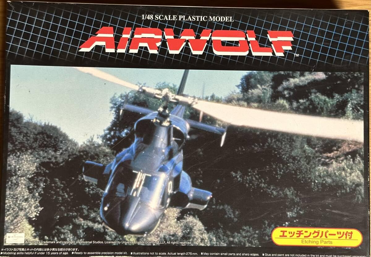 Amazon | AIRWOLF エアウルフ エッチングパーツ付1/48スケールキット