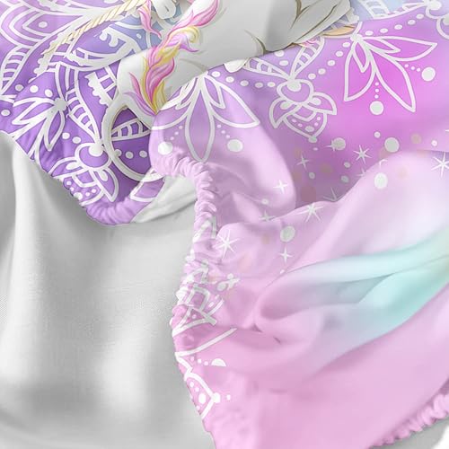 Miniatura 102 de CVHouse Juego de sábanas de mariposa arcoíris tamaño individual para niñas, niños, adolescentes, juego de ropa de cama de 4 piezas con 1 sábana