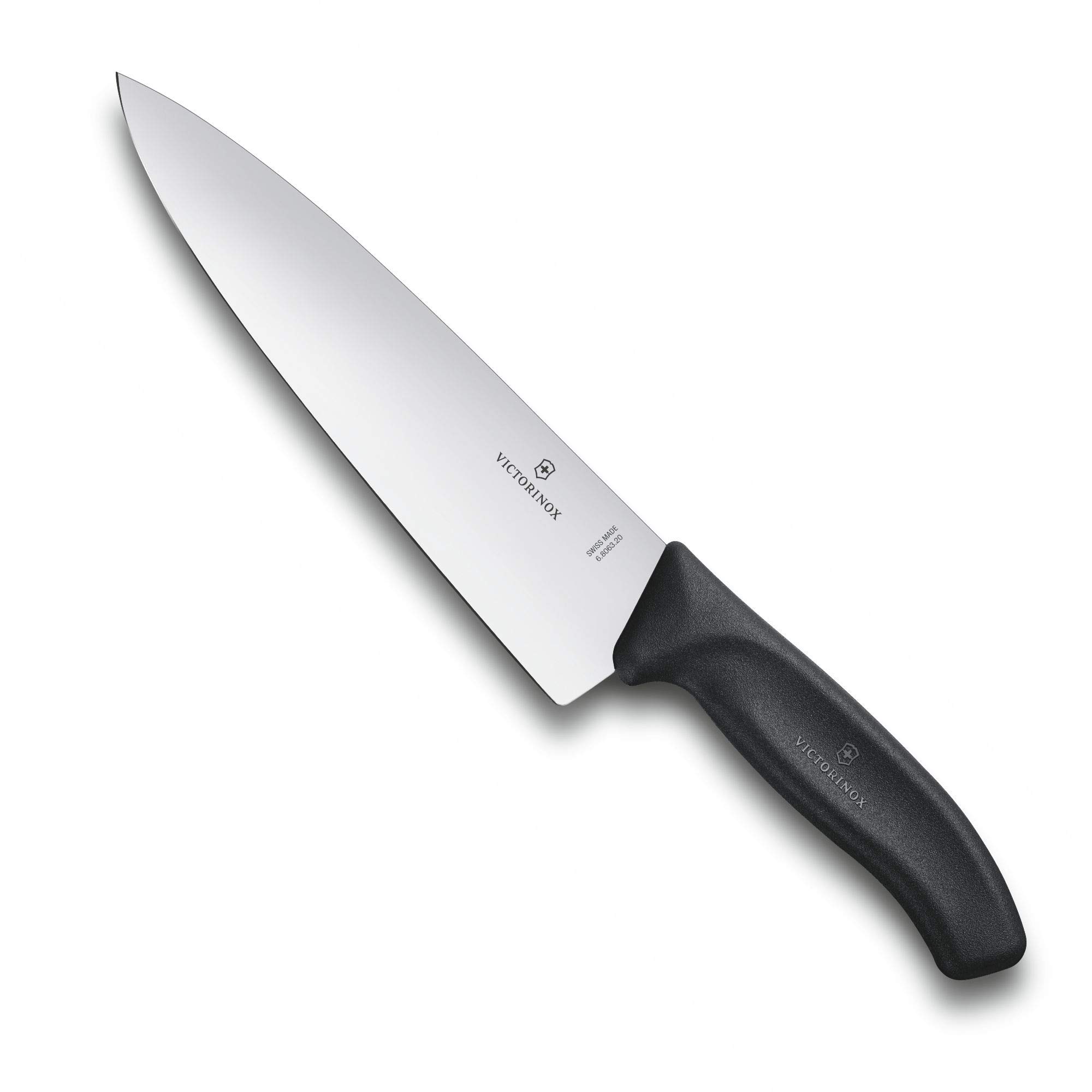 Victorinox Swiss Classic 8-Inch Chef's Knife with Straight-Edge Blade and Black Handle