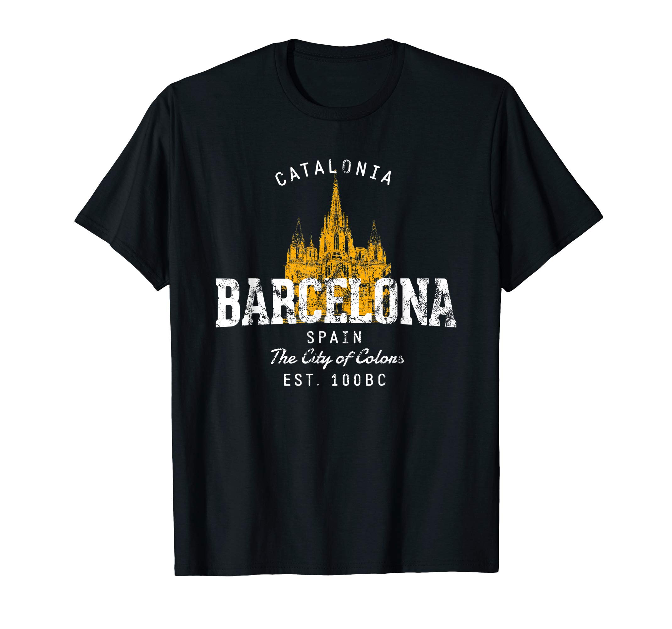 Retro Barcelona Spain Vintage T-Shirt