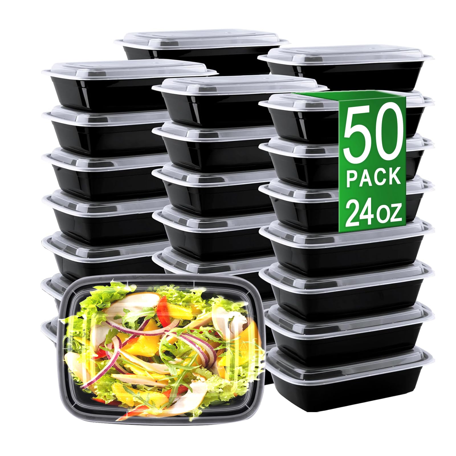APSIC 24oz Meal Prep Containers