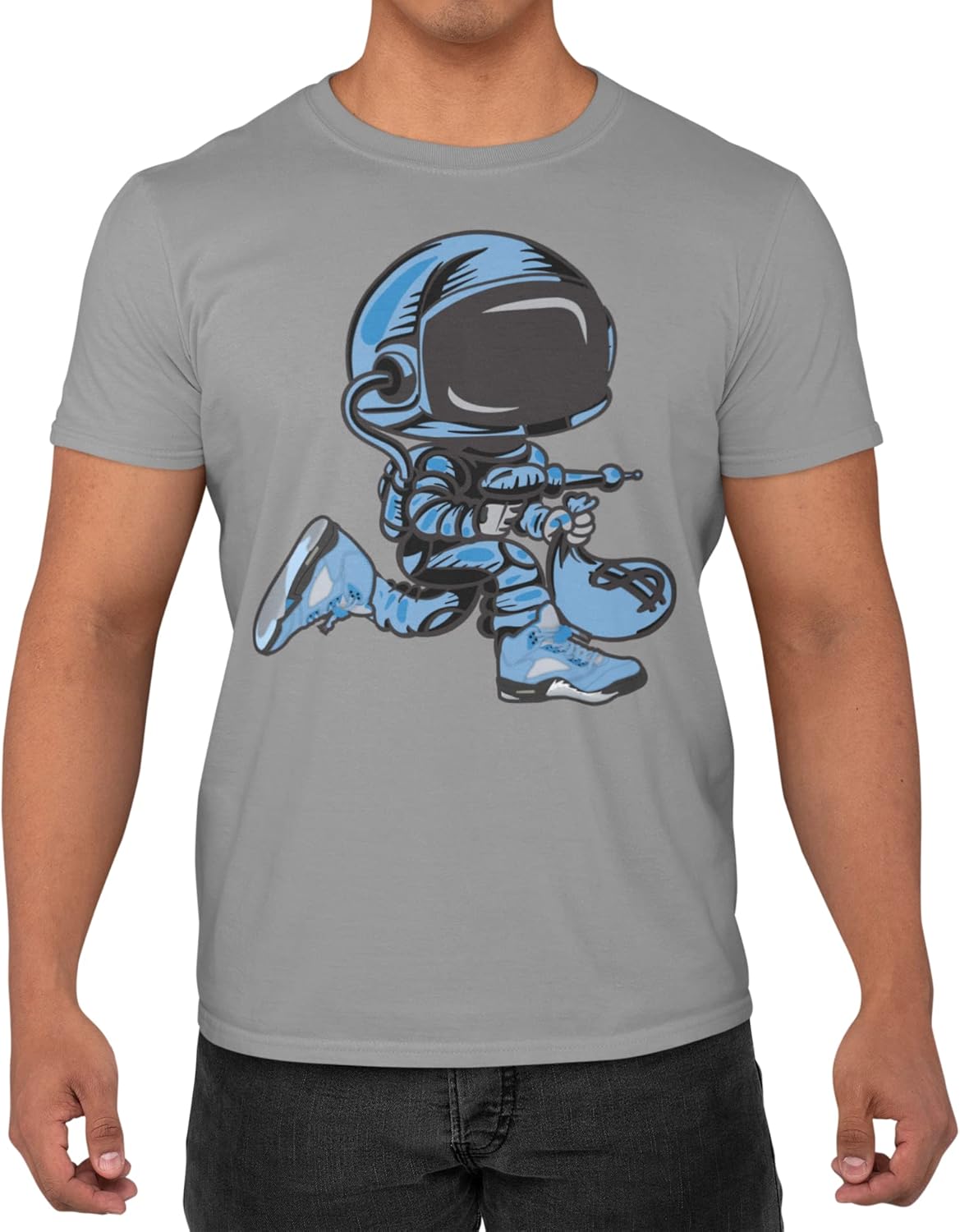 Jordan 5 Retro Carolinaa Blue T Shirt Colors to Match Sneakers, Tee to Match Jordan 5 Retro Carolina Blue