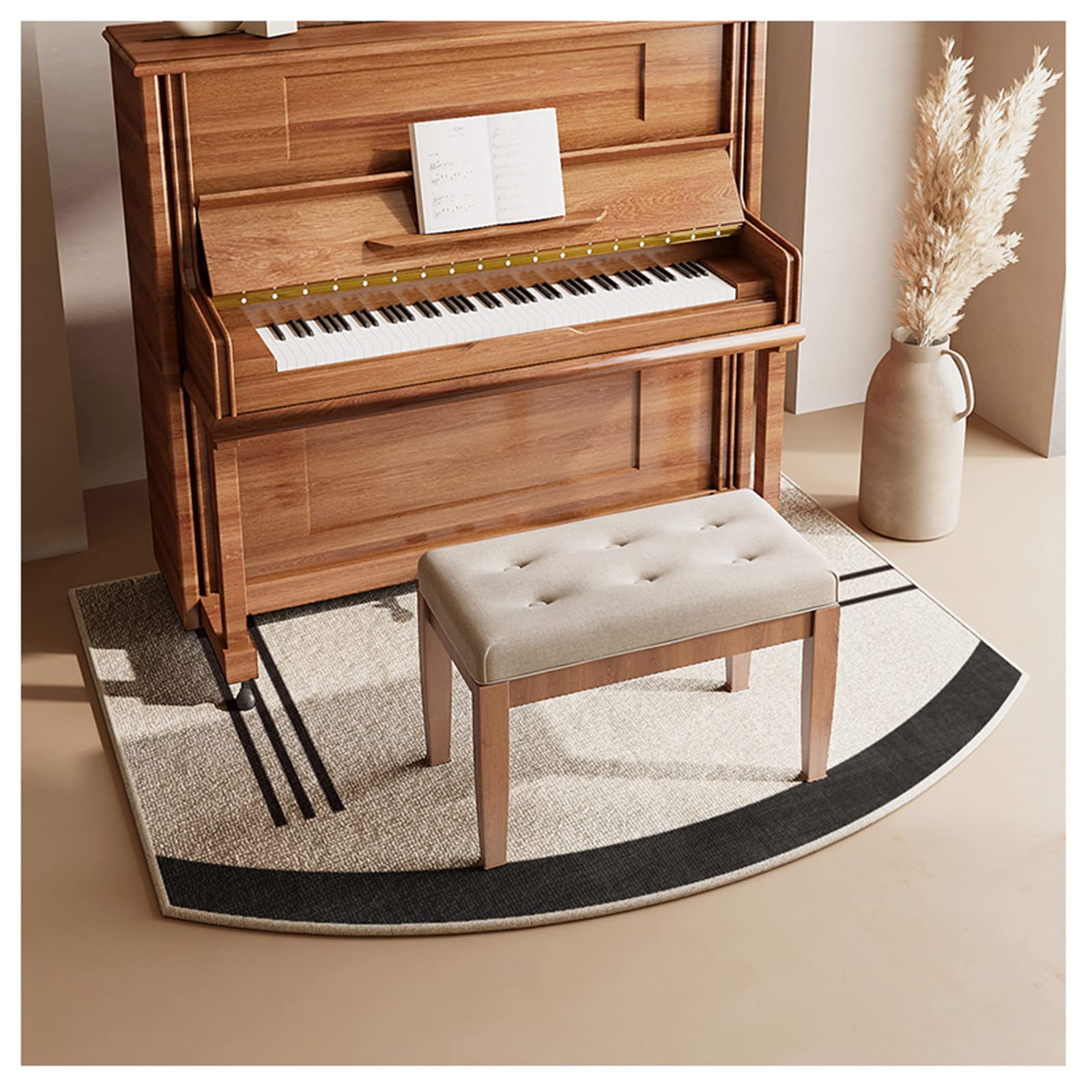 Tapis Insonorisant Pour Piano – Réduction Du Bruit Et Protection Du Sol – Coussin Acoustique épais 0,5 Cm – Plusieurs Tailles Disponibles