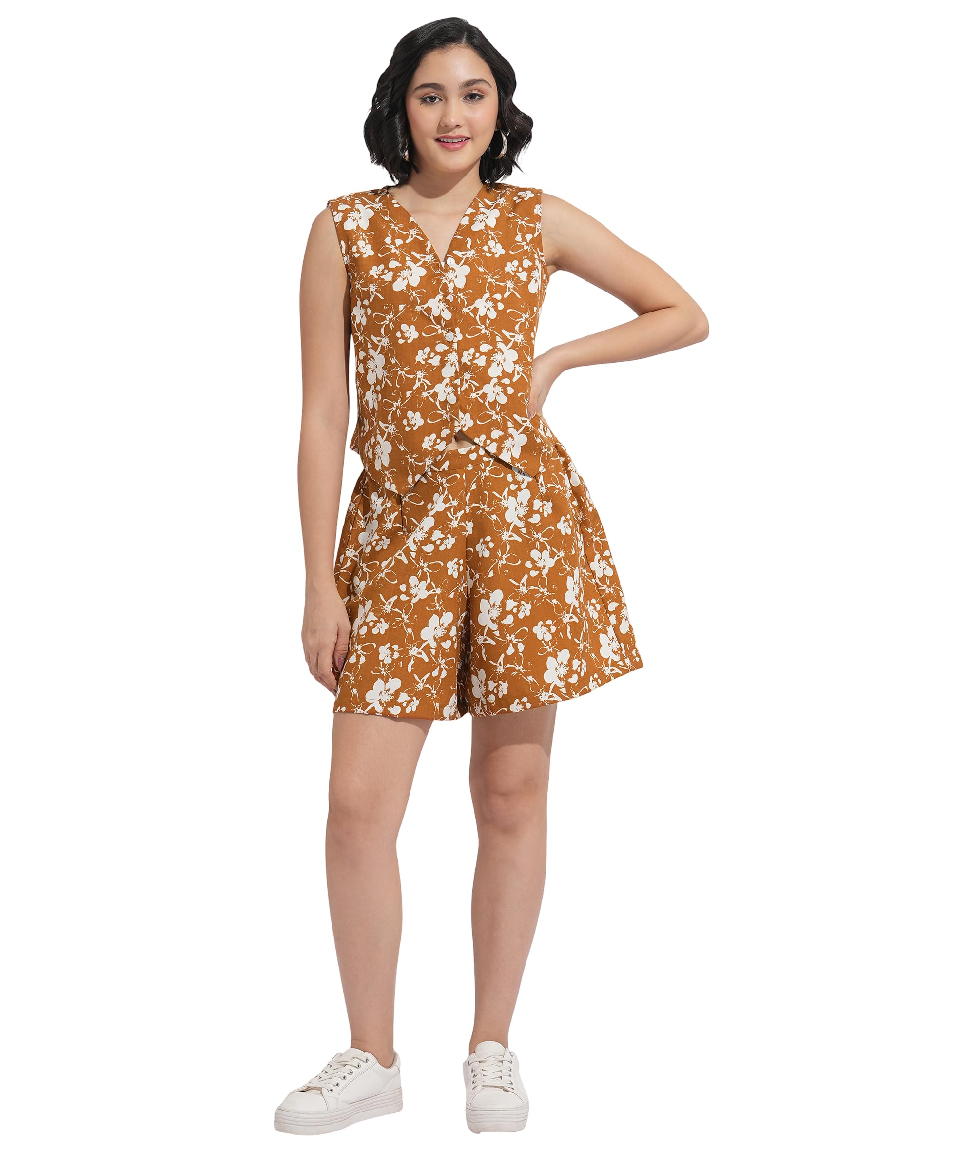 fashfun clothing Fashfun Women's Printed Co-ord Set-picture-15