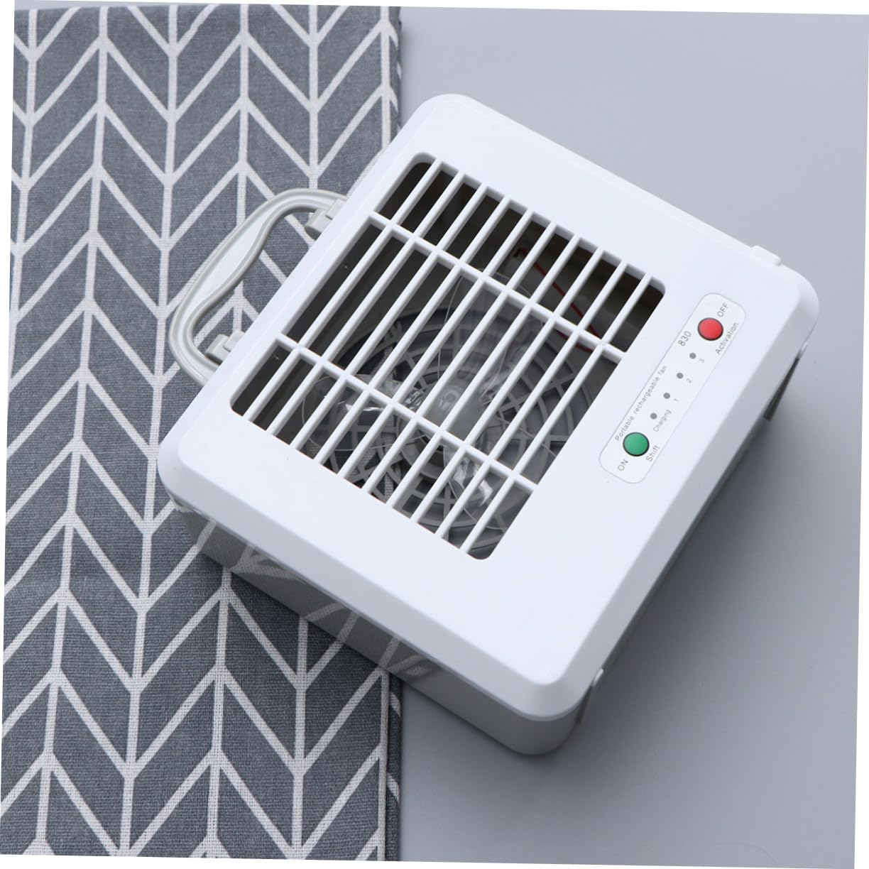 Unomor Silent Mini Cooling Fan with Air Humidifier Function Energy Saving Air Cooler for Home Office Bedroom Low Power Consumption and Strong Refrigeration