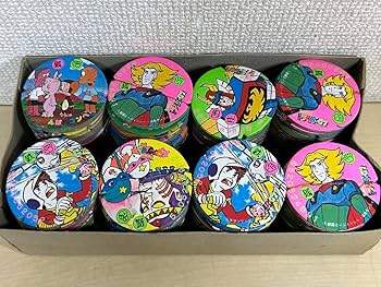 Amazon.co.jp: レトロ タツノコプロ 厚丸面子 メンコ 約400枚