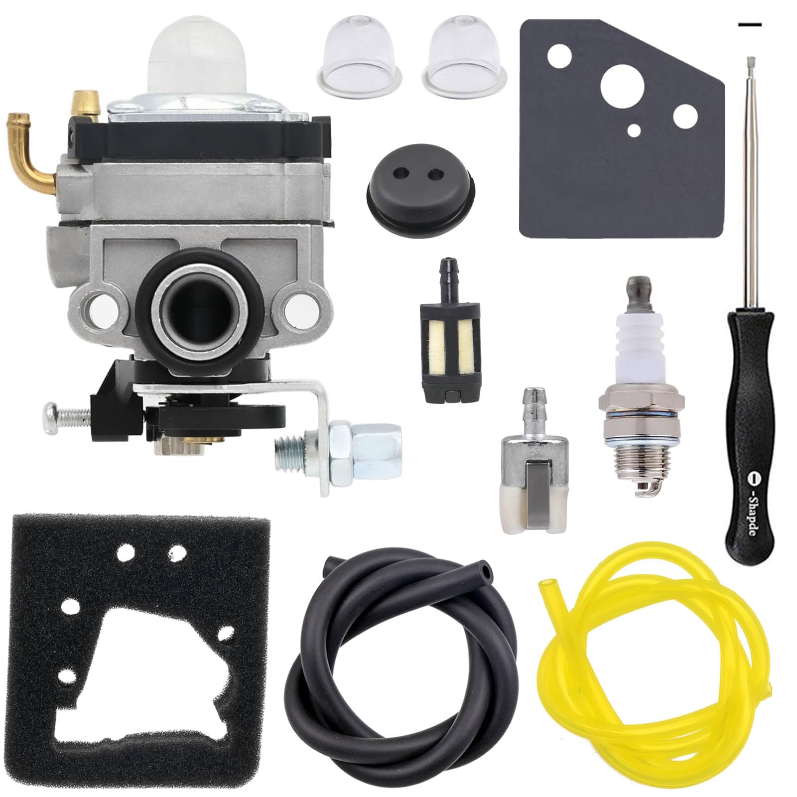 Ashata Carburateur Carb Carburateur de rechange pour moteur 4 temps
