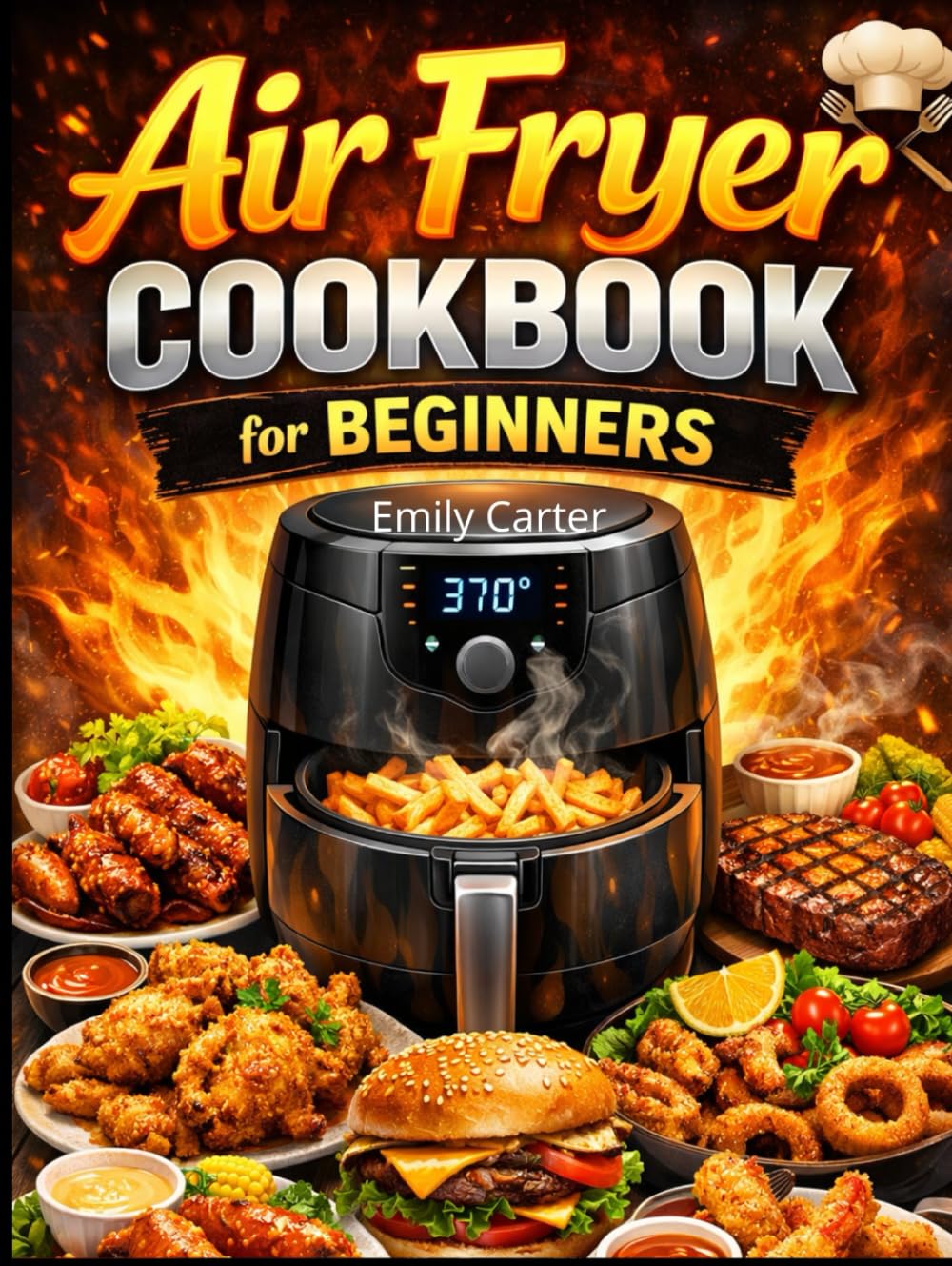 Air Fryer Cookbook for Beginners: Easy, Crispy & Healthy Recipes for Every Meal — Quick & Effortless Air Fryer Cooking for Busy People