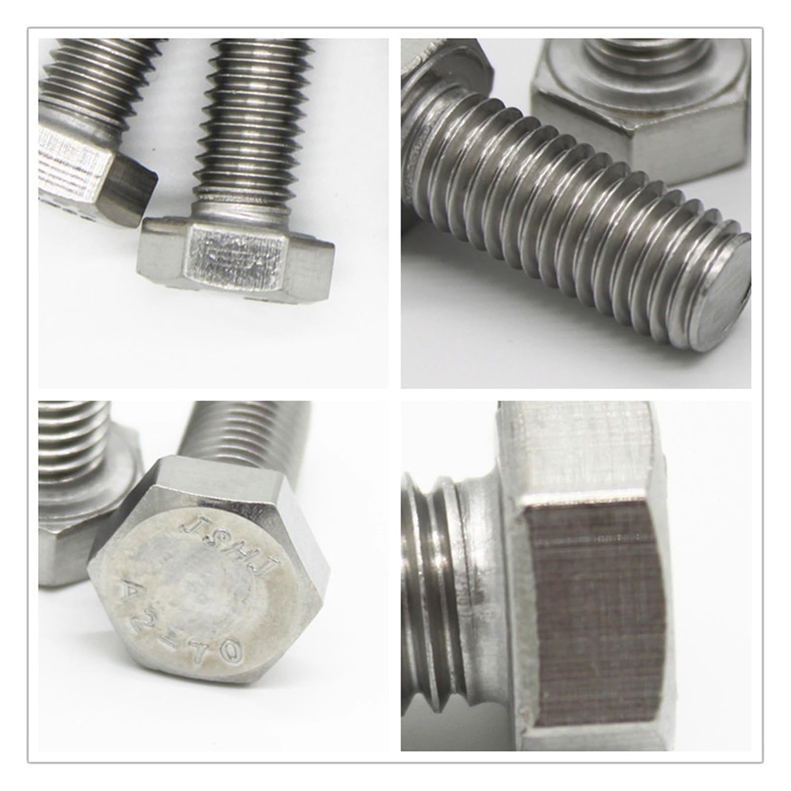 1/2 Stück M4 M5 M6 M8 M10 M12 M16 Länge 30-150 mm Links- und