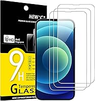 Vista 47 de NEW'C Paquete de 3 protectores de pantalla de privacidad para iPhone Air/iPhone 17 Air (6.5 pulgadas), película de vidrio templado antiespía