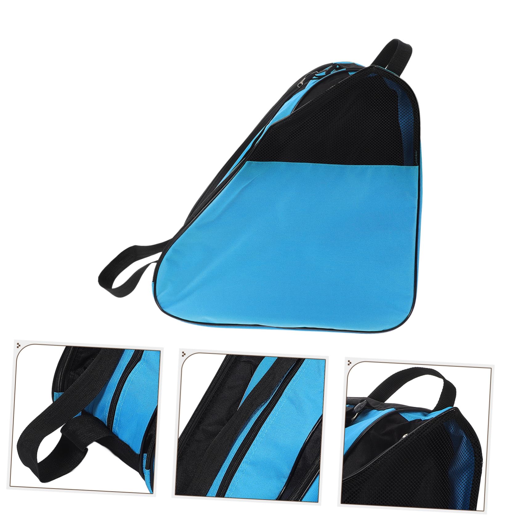 Toyvian Custodia Per Pattini a Rulli Organizer Con Cerniera Grande Adatta Donne e Pattinatori