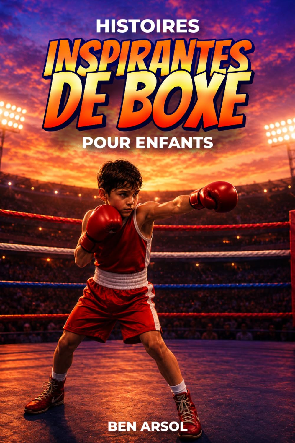 Histoires inspirantes de boxe pour enfants: 15 histoires inspirantes de boxe vraies pour les jeunes lecteurs, avec des leçons de courage, de persévérance et de ne jamais abandonner