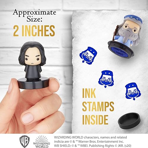 Miniatura 6 de PMI - Juego de 5 sellos autoentintados de Harry Potter  Regalos de Harry Potter, coleccionables, decoración de fiestas, adornos para tartas  Remus