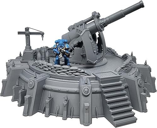 Miniatura 6 de Tabletop Terrain Earthshaker Platform by War Scenery para juegos de guerra y juegos de rol en miniatura de 1.102 in y 1.260 in