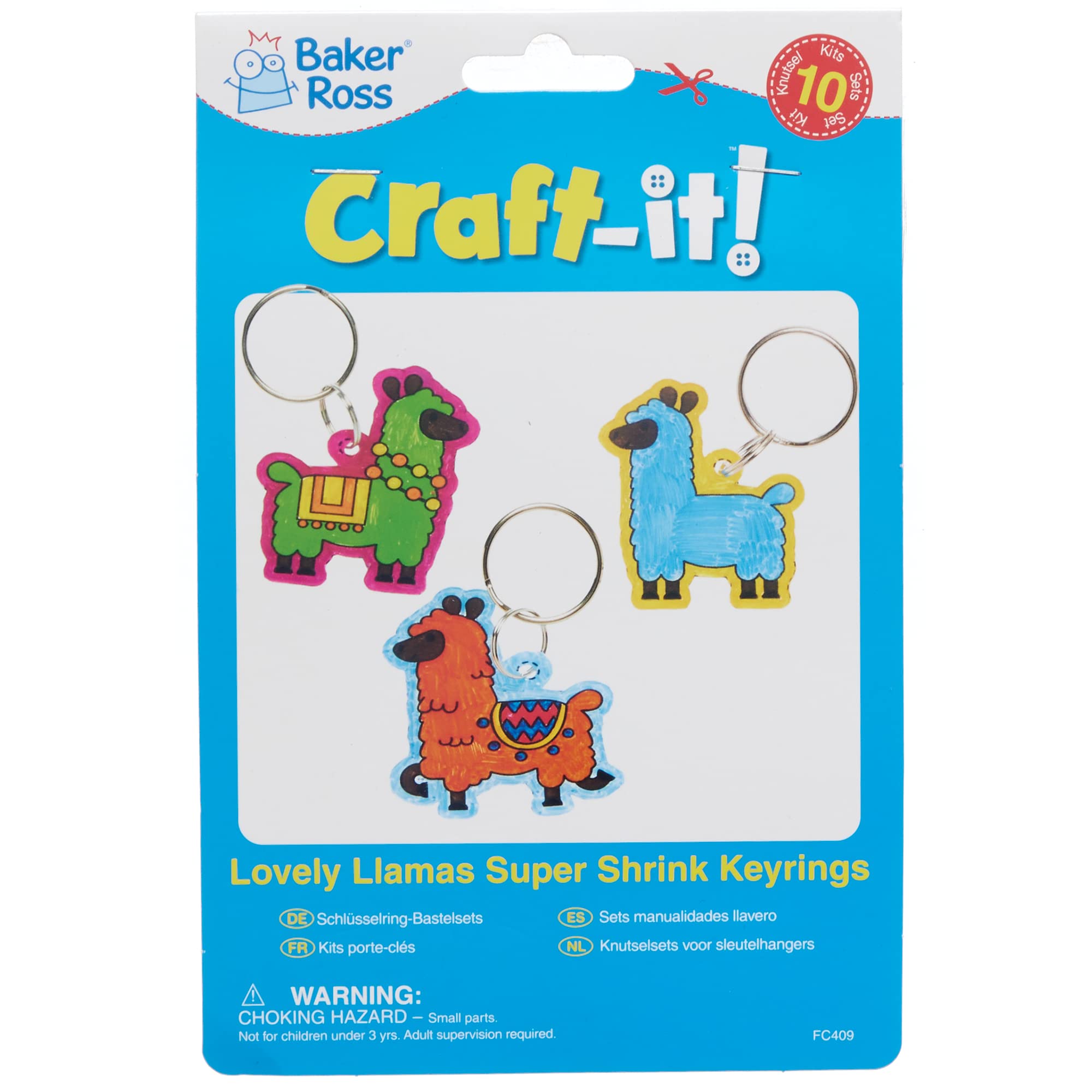 Baker Ross Ltd Baker Ross Porte-clés En Plastique