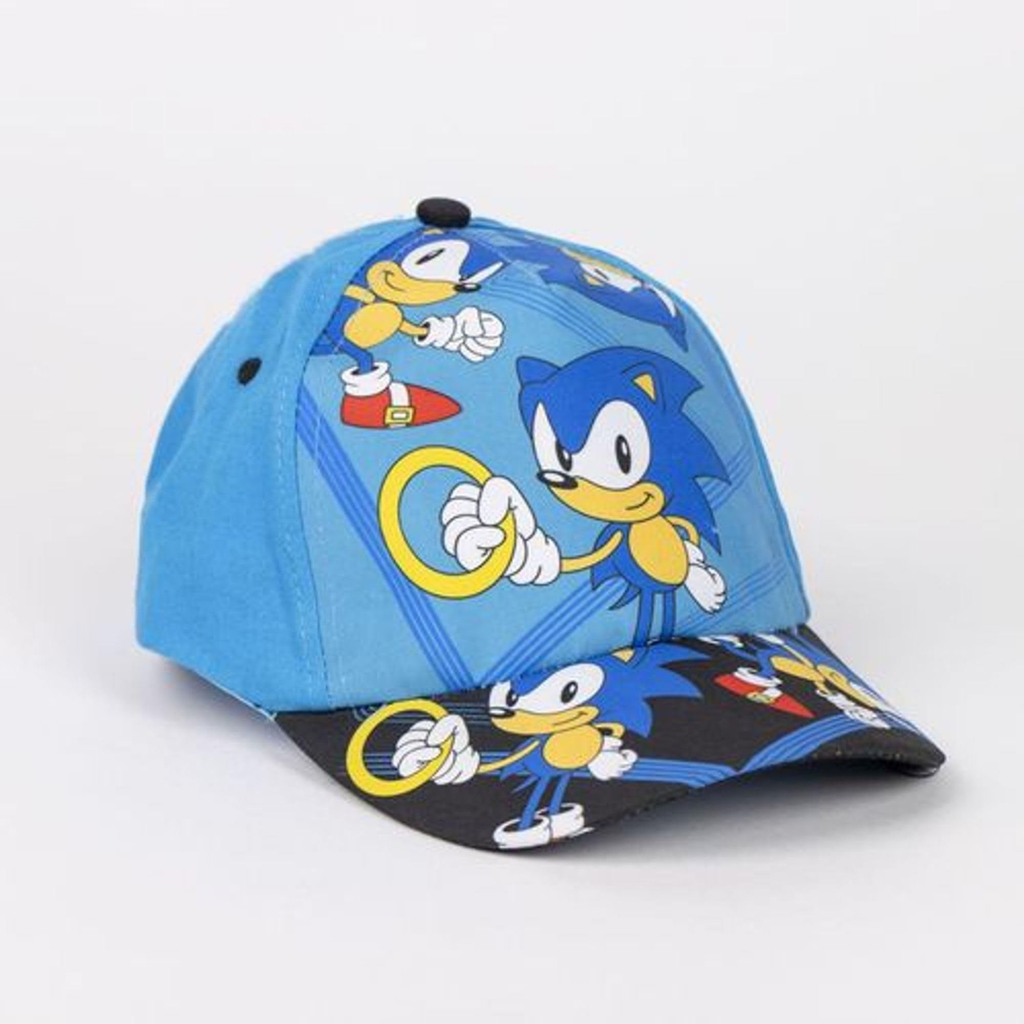 Cappellino e Occhiali Sonic Unisex per Bambini, Design Originale, Regolabili e Leggeri, Ideali per L'Estate e Come Protezione Solare