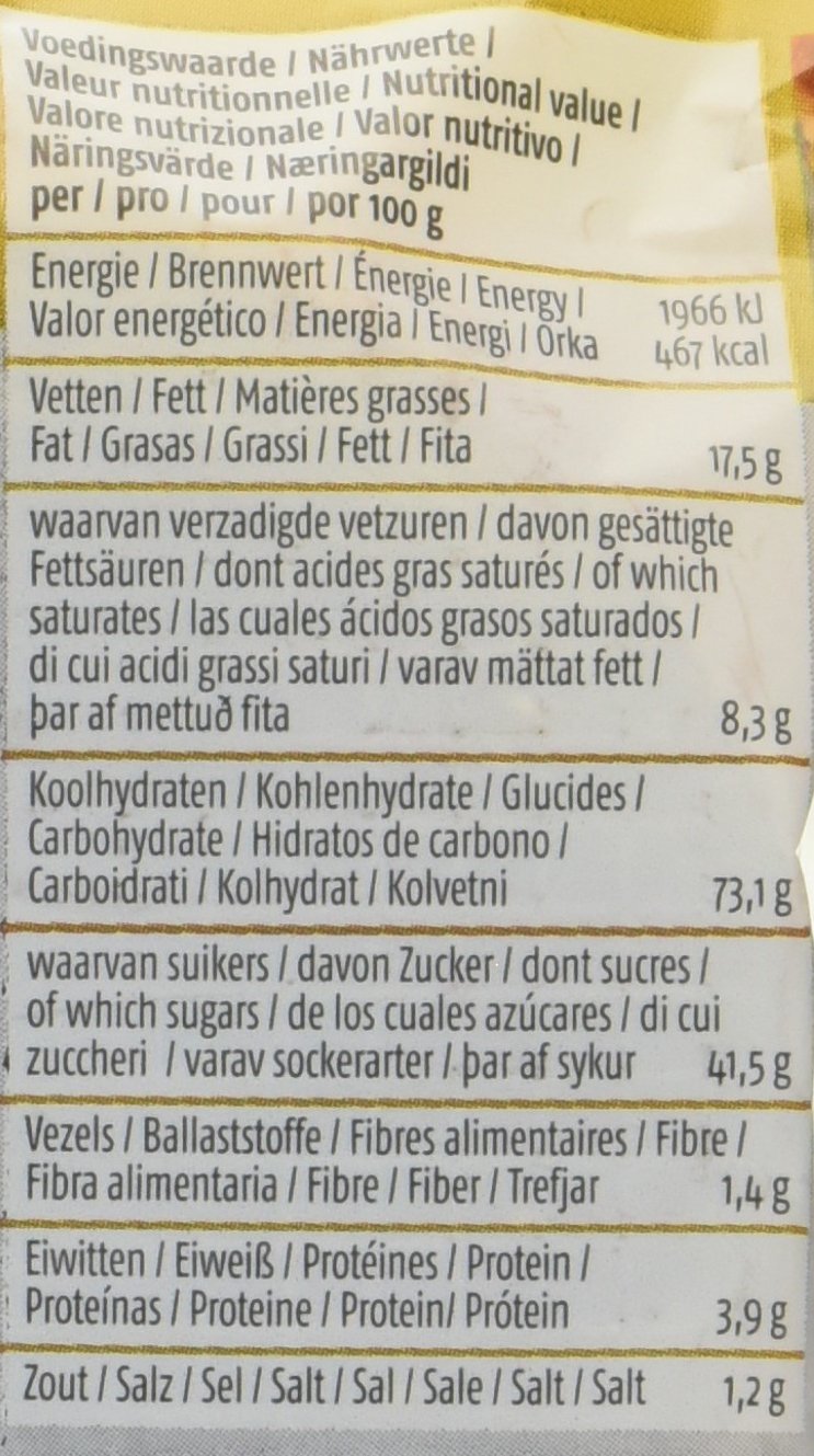 De Rit Vollkorn-Honigwaffeln, 12er Pack (12 x 175 g)
