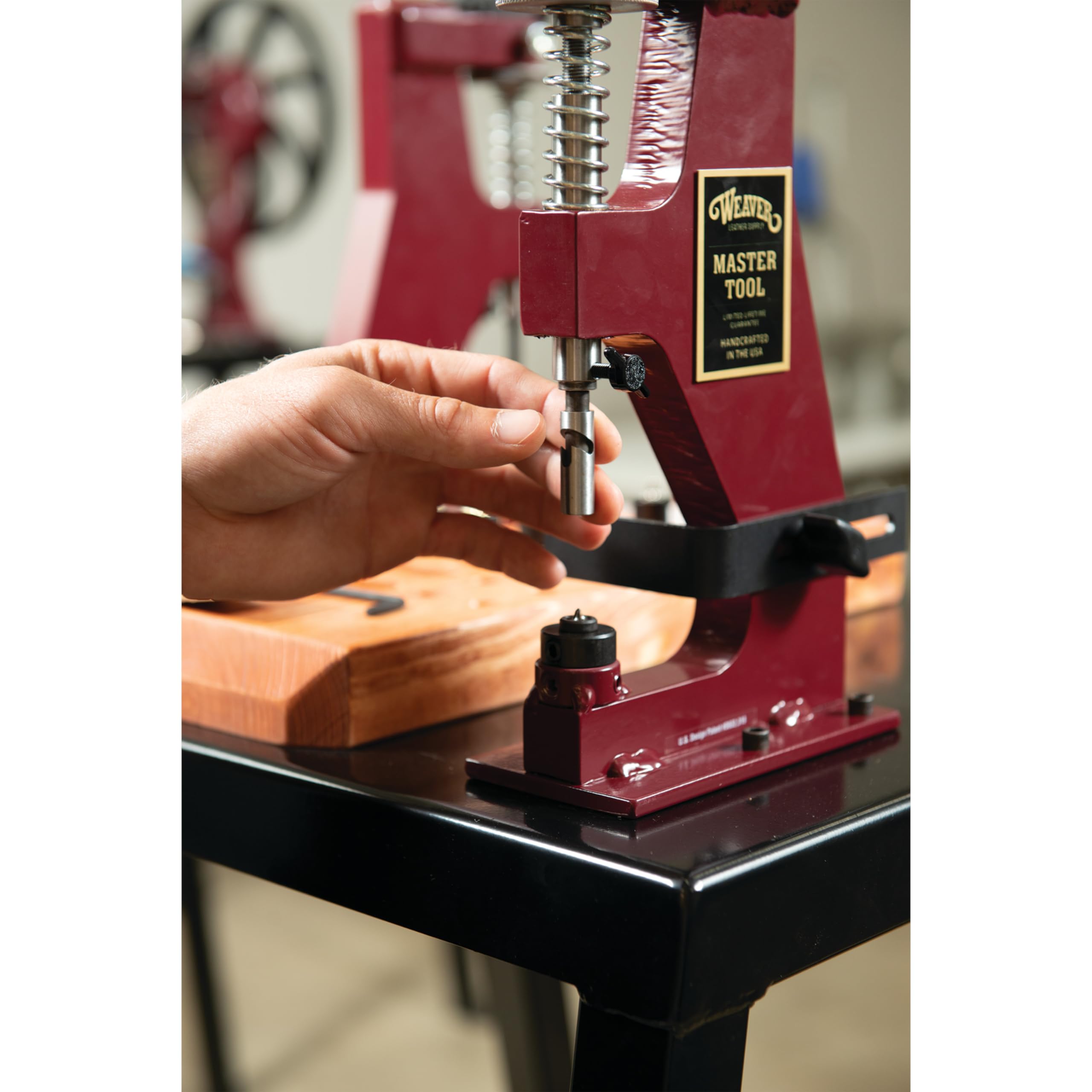 Weaver Piel Master Herramientas Poco Wonder Remachadora