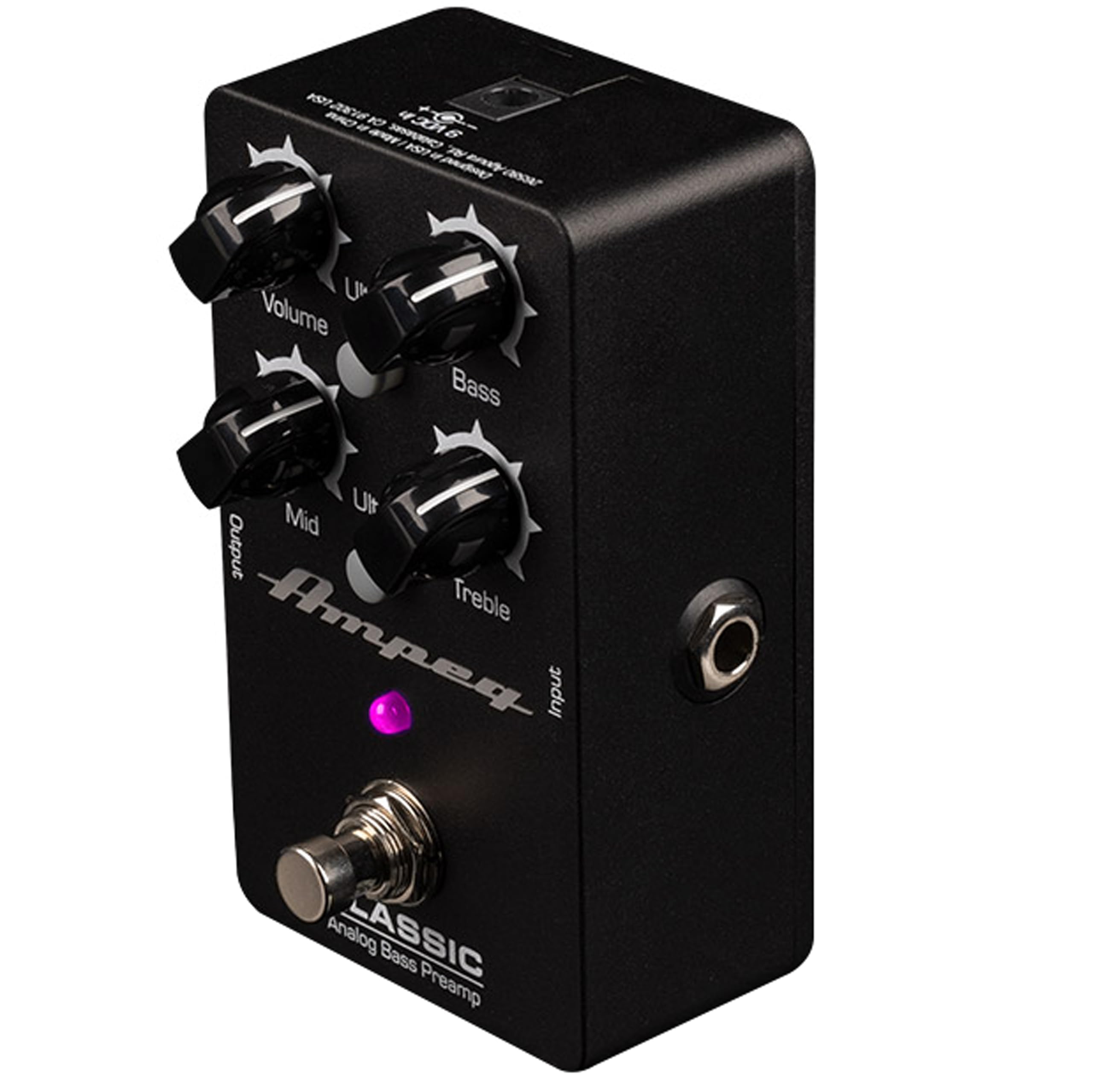 Amazon.com: Ampeg Classic Analog Bass Preamp Pedal : Musical