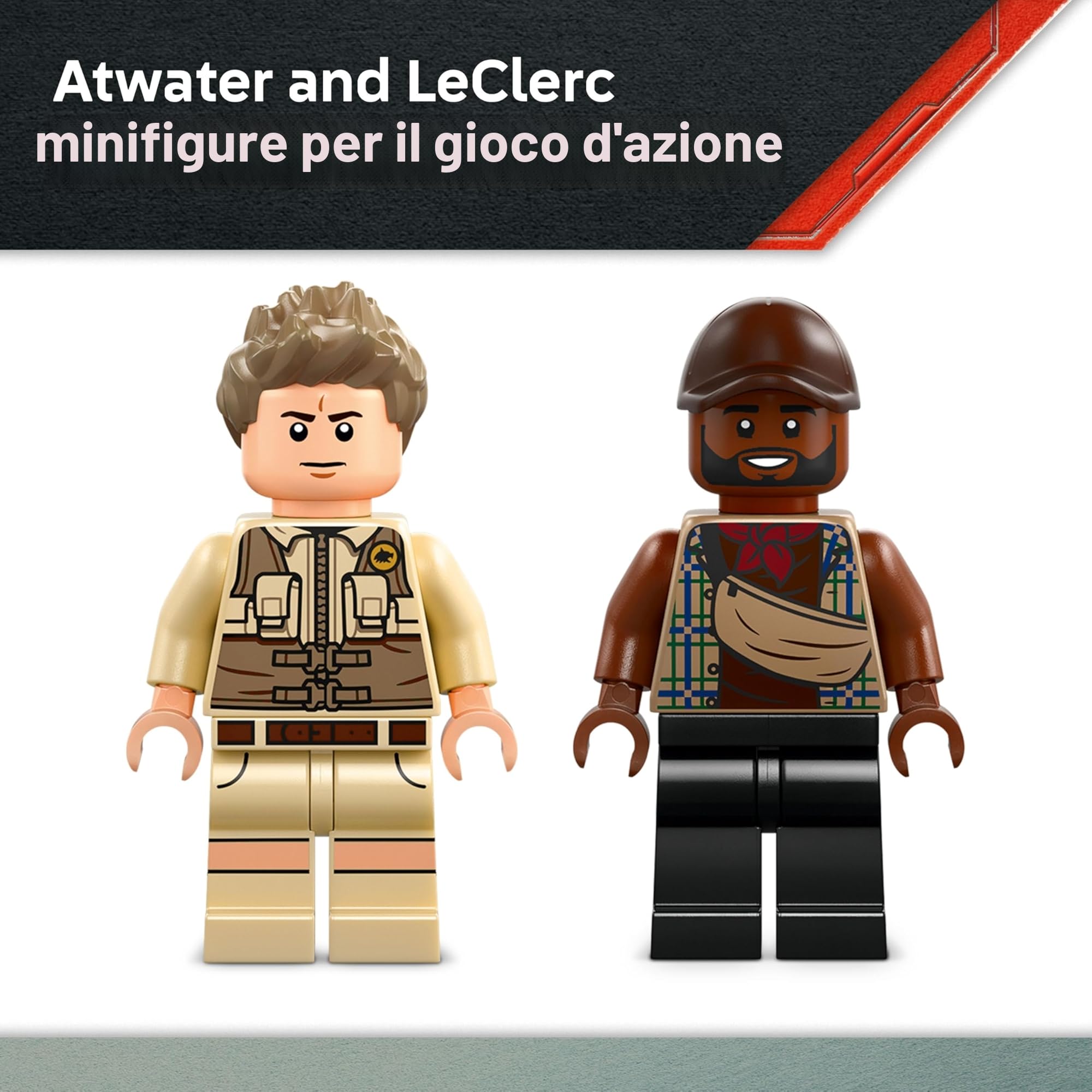Lego Jurassic World Mosasaurier: la missione in barca – 76974 Lego Mosasaurier con sacchetto regalo, Jurassic Set dinosauri a partire dagli 8 anni – Novità 2025