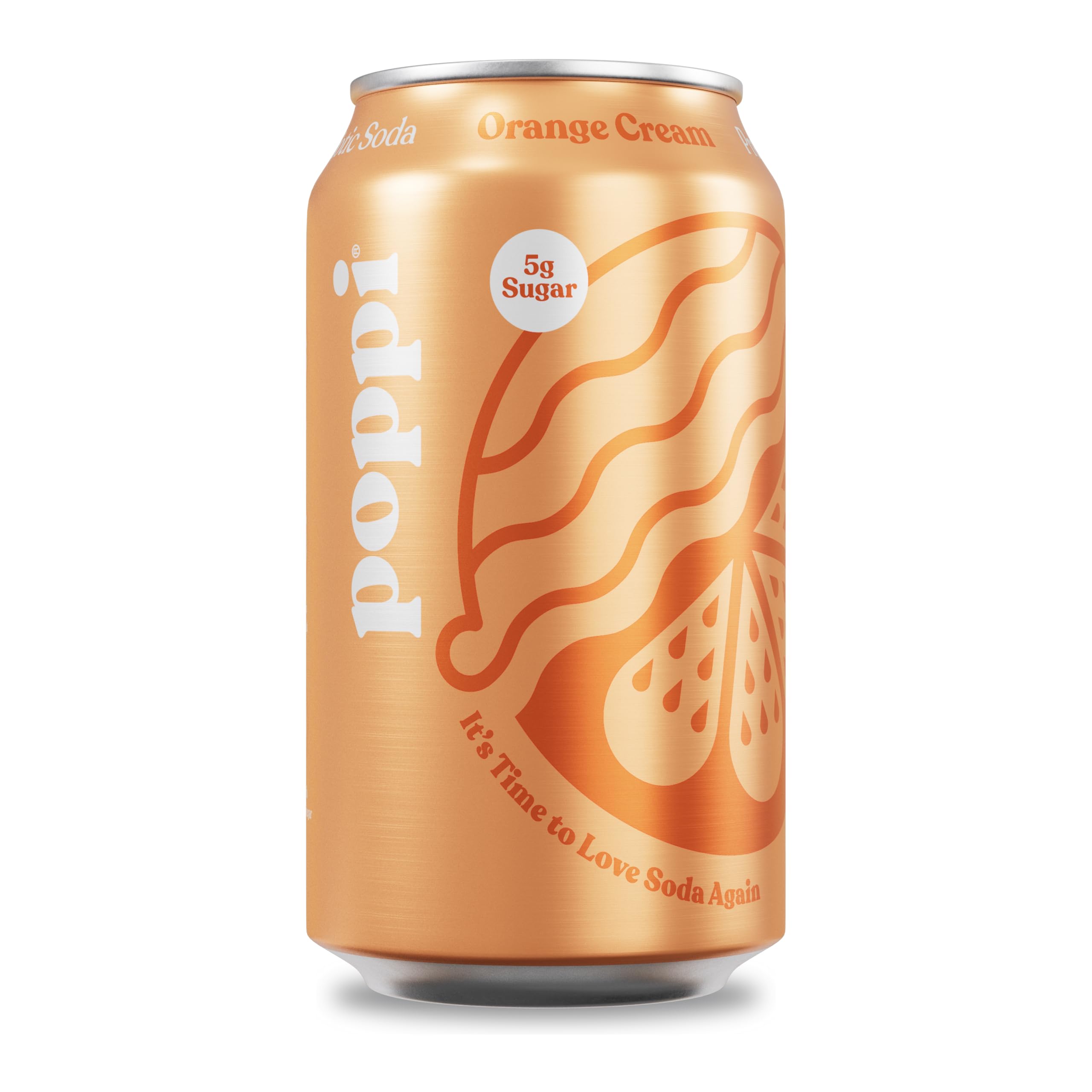 Amazon.com : Poppi Sparkling Prebiotic Soda Beverage with Apple Cider ...