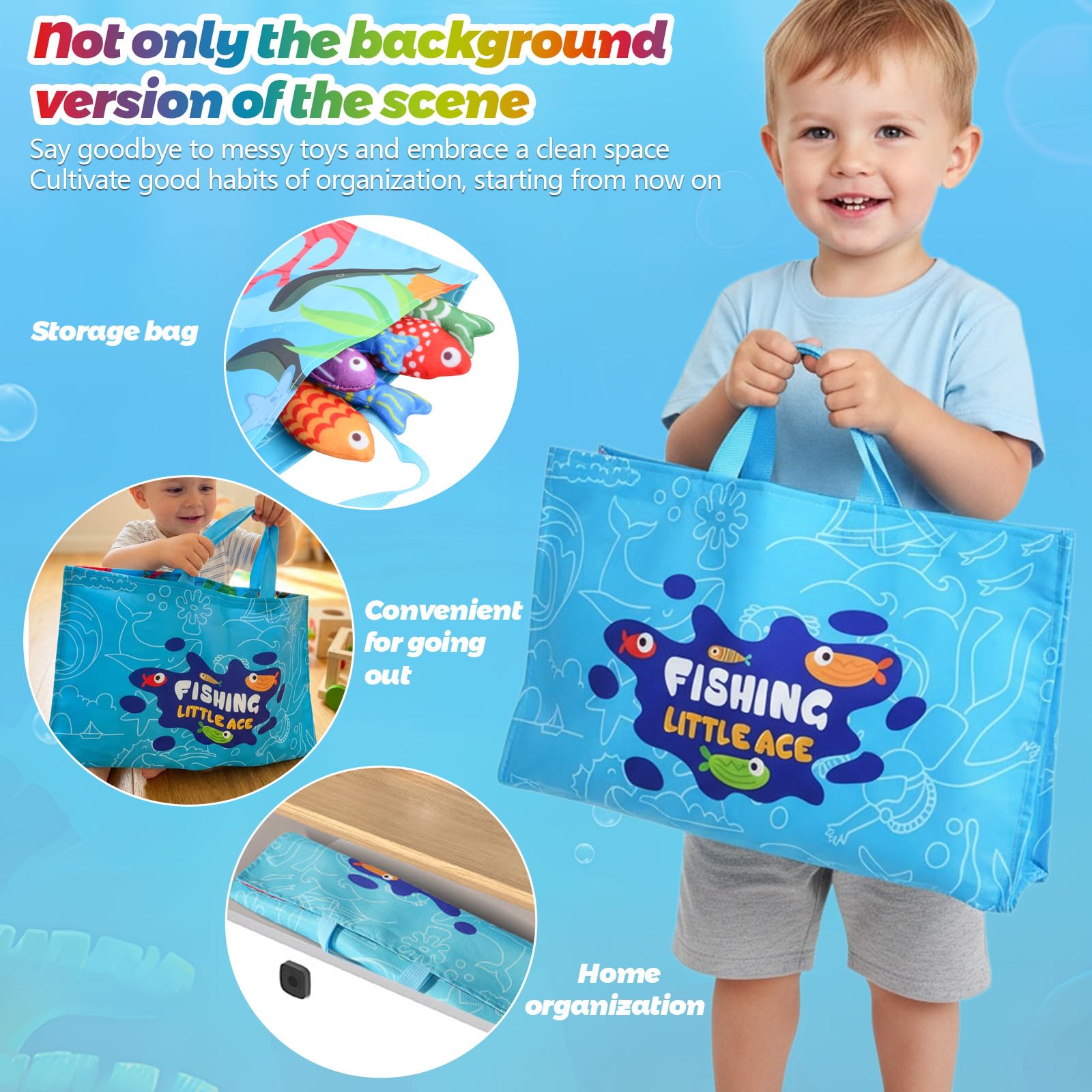 LEADSTAR Giochi Montessori 1 Anno,22 PCS Gioco Pesca Morbidi Per Bambinogioco Bambino Colorato Giocattolo Educativo Per 6 18 Mesiregalo Bambino 1 2 3 Anni