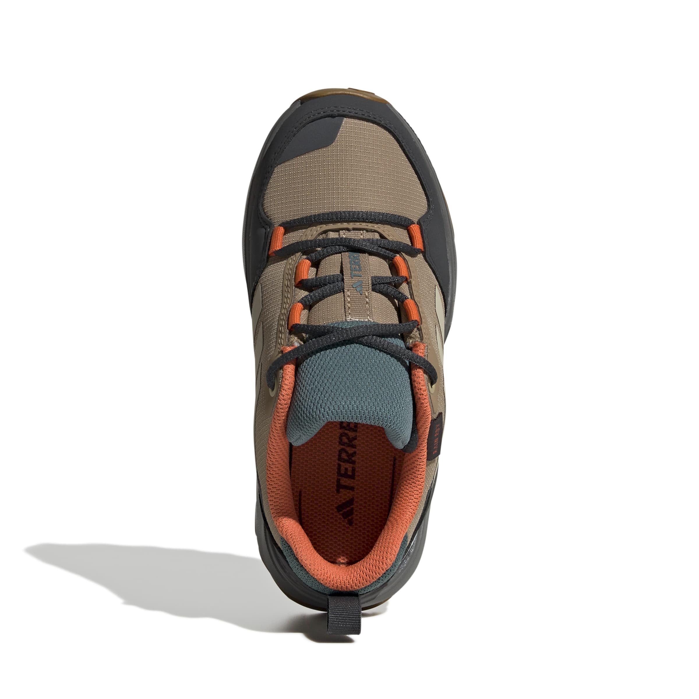 adidas Uniseks - dzieci Terrex Ax4R RAIN.RDY Hiking Shoes Kids, cardboard/savannah/semi impact orange, 39 1/3 EU