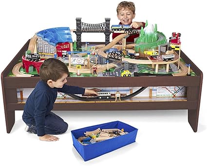 Amazon Com Imaginarium Metro Line Train Table Toys Games