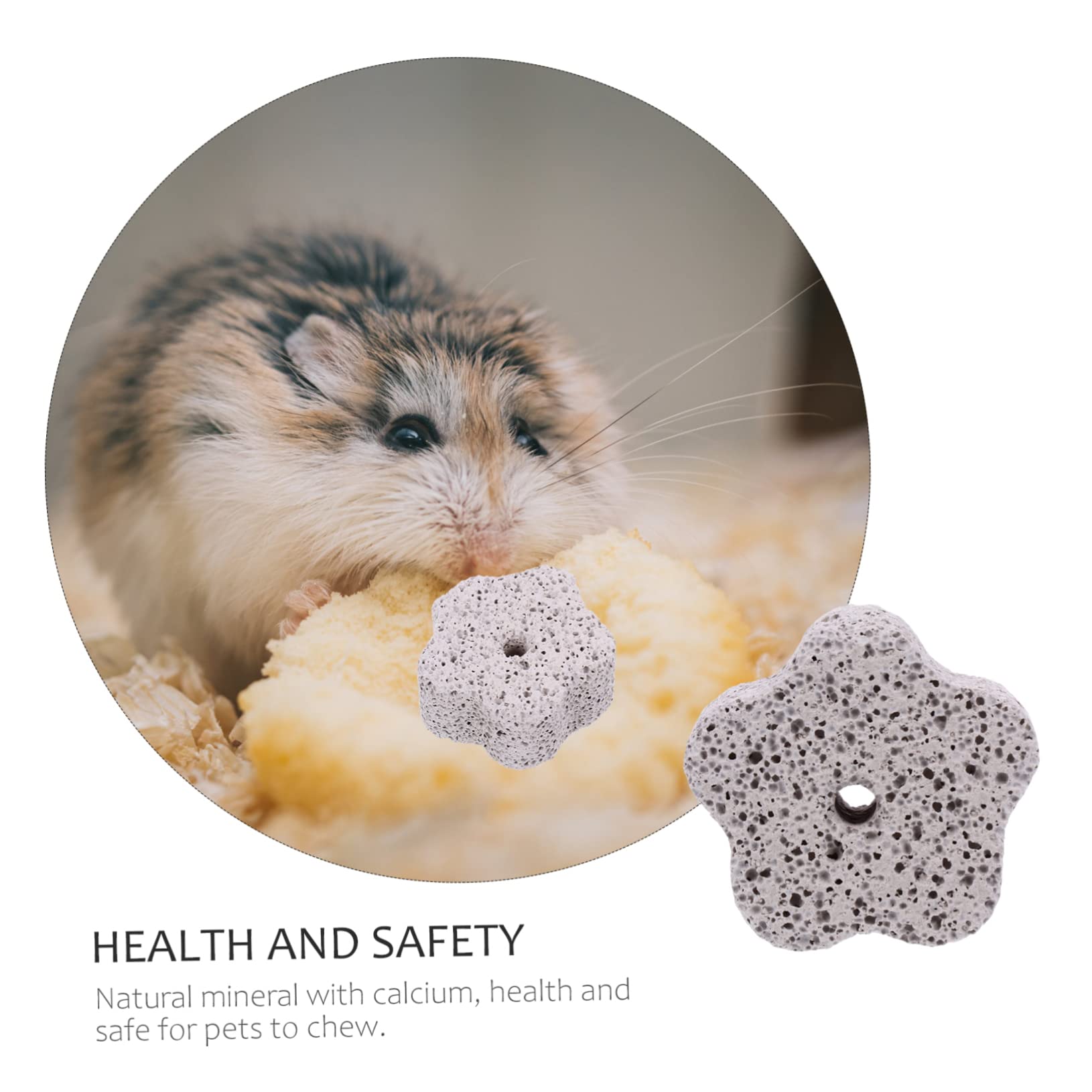 DOITOOL 36stücke Teiliges Calcium-kauspielzeug Für Haustiere Mineralstein Zum Zähneknirschen Für Hamster Kaninchen Und Andere Kleintiere Fördert Gesunde Zähne Und Natürliche