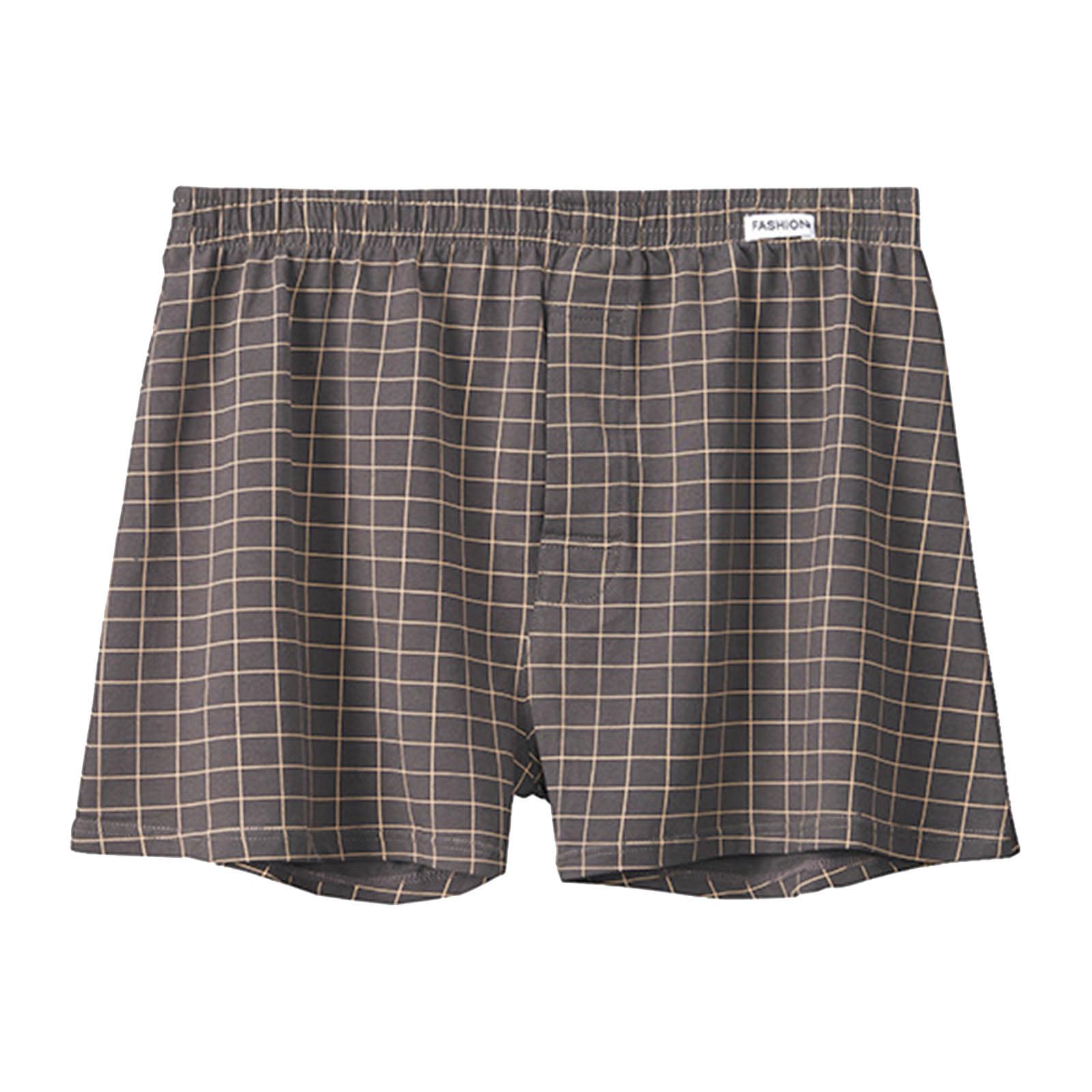 SRZYMJ Männer Boxershorts Unterhosen Männer Retroshorts Für Herren Boxershorts aus Bambusfaser, Unterwäsche für Herren, Bambusfaser-Boxershorts, Boxershorts aus Eisseiden