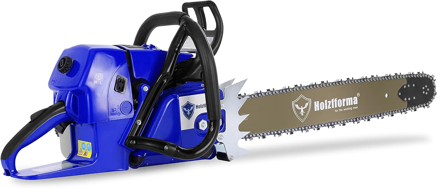 Holzfforma 92CC G660 Gasoline Chain Saw Chainsaw Blue Thunder with 84DL 3/8