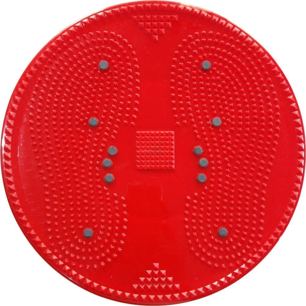Accupressure Twister - BIG DISC (Blue) Tummy Twister, Acupressure Twister (Magnets) Useful for Figure Tone-up (Red)