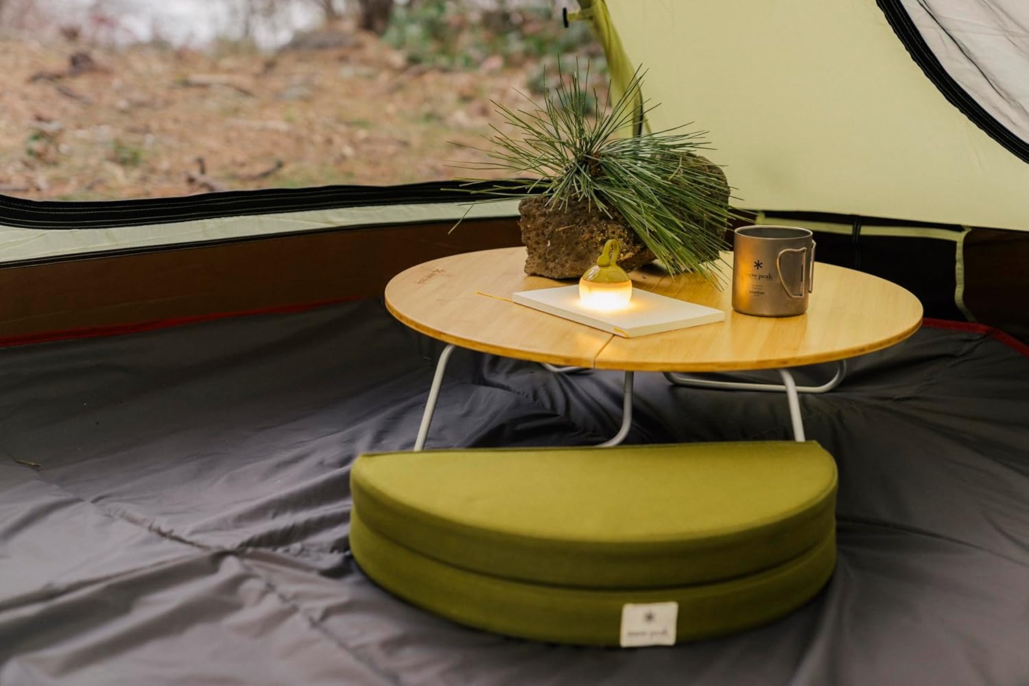Snow Peak Orange Lounge Ground Cushion