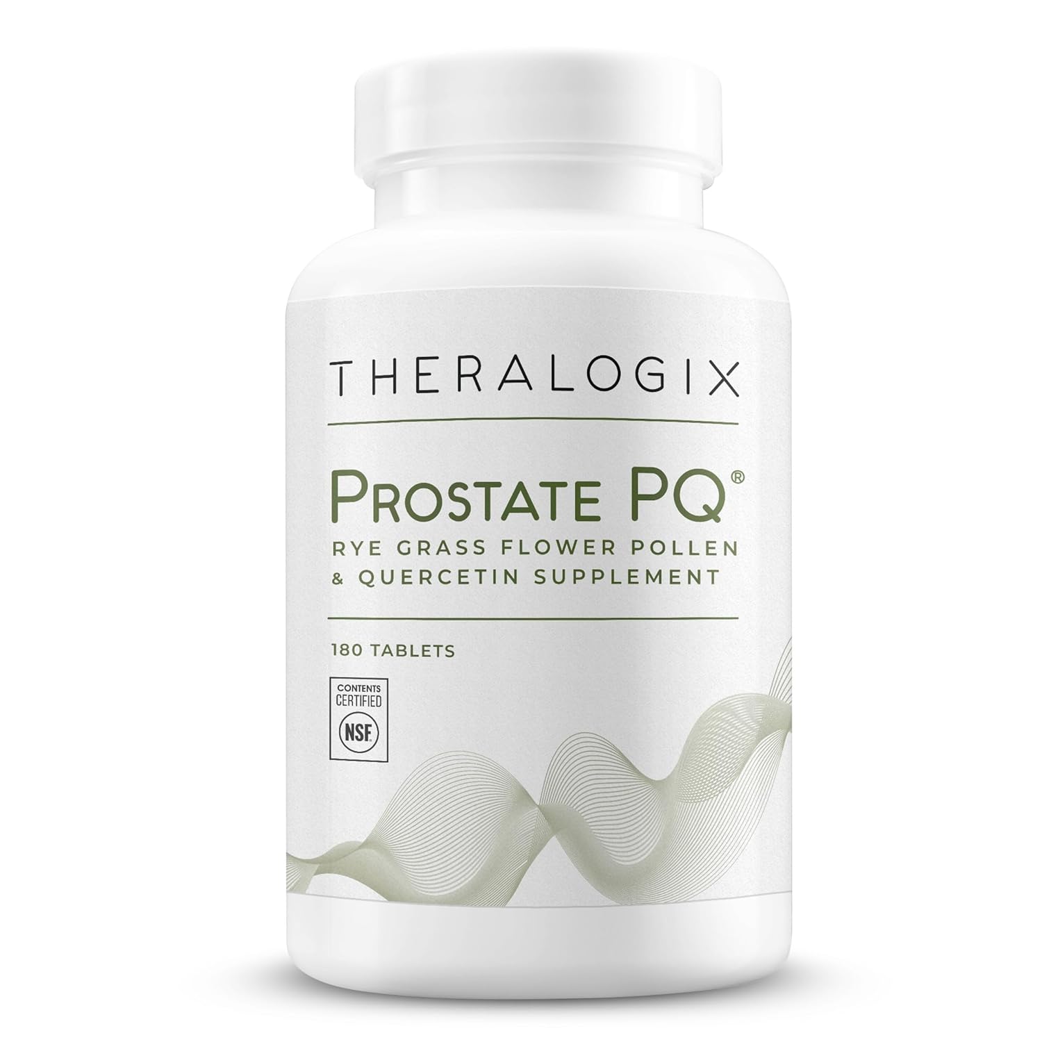 Theralogix Prostate PQ - Rye Grass Pollen Extract Quercetin Supplement - 90-Day Supply - Antioxidant Support for Prostate
