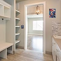 Vista 2 de Open Road Brands DC Comics - Gancho de pared de hierro fundido con logotipo de Superman, gancho de Superman para abrigos, chaquetas, llaves y más