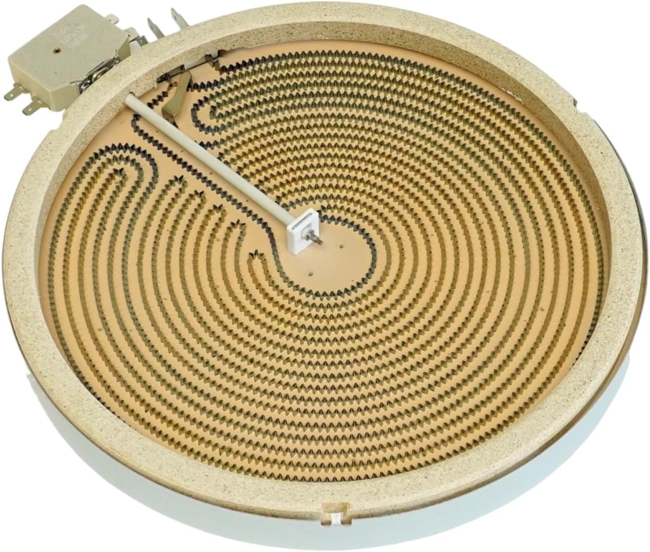 WB30X24111 Smooth Top Stoves Surface Element Large Burner Eye for GE Range Stove part Replaces 191D5129P005 AP5989975 PS11729126 - Glass Cooktop Replacement Dual Radiant Surface Element