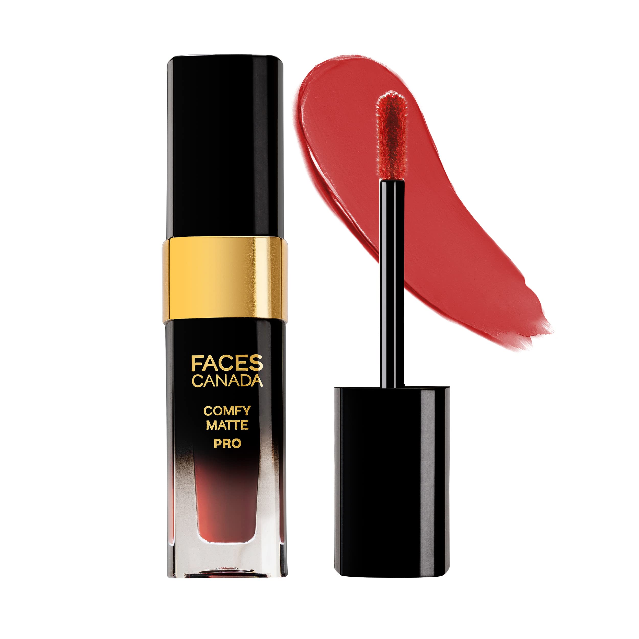 FACESCANADA Comfy Matte Pro Liquid Lipstick - Umber Fix 10, 5.5 ml | 10HR Longstay | Intense Color | Macadamia Oil & Olive Butter Infused | Lightweight Super Smooth | No Dryness | No Alcohol-image-44