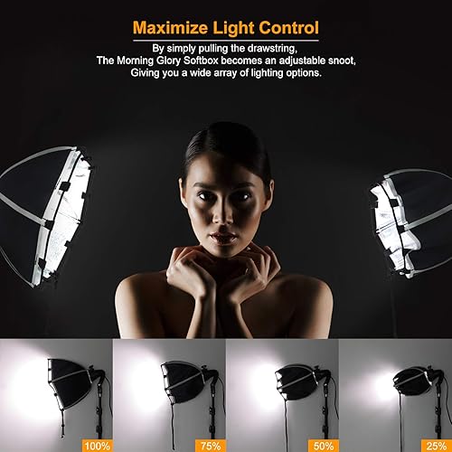 Miniatura 3 de LINCO Lincostore - Kit de iluminación para estudio de fotografía, brazo para iluminación continua, caja de sombras, juego de luces para faros