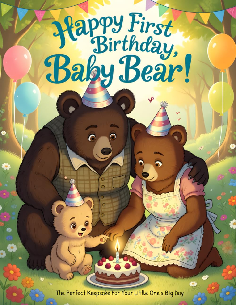 Happy First Birthday, Baby Bear: A Keepsake Story of Love and Celebration (The Keepsake Series)
